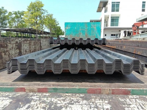 แผ่นลอน พับแบบพิเศษ